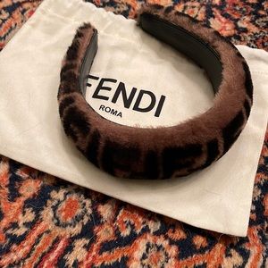 Fendi Sherpa headband